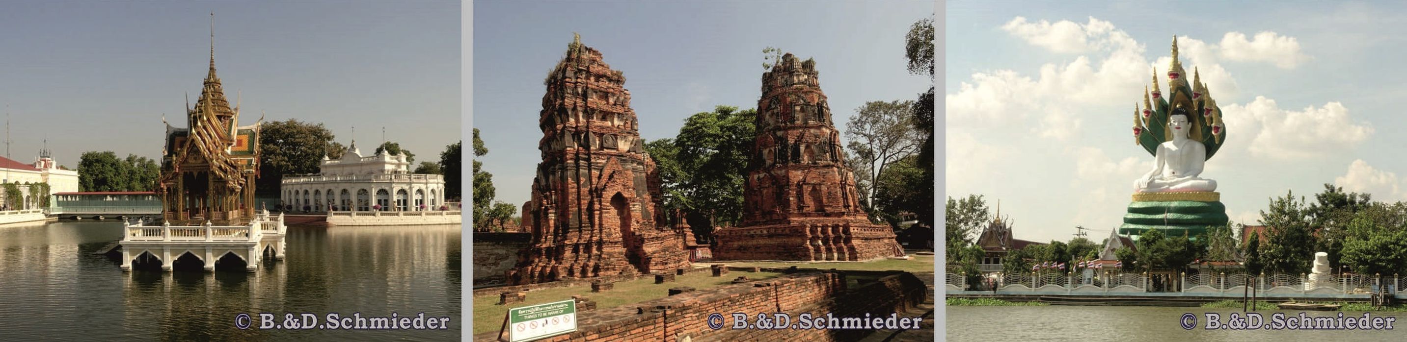 Sommerpalast Bang Pa-in (พระราชวังบางปะอิน) & Ayutthaya